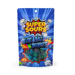 Super Sours Blue Raz Burst