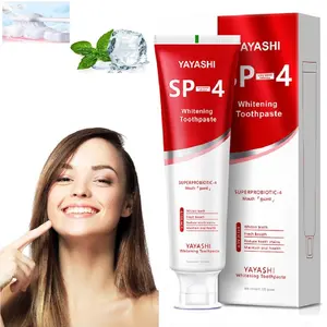 YAYASHI SP-4 Probiotic Toothpaste,Fresh Breath,Deep Cleaning Care,brighten toothpaste,healthy,whiten,nontoxic