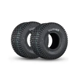 2-Pack Turf Tires – 15x6.00-6, 4PR Tubeless – Superior Replacement for Golf Cart & Lawn Equipment – Fits 15x6.00-6 – Without Hub