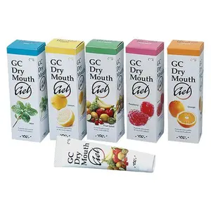 GC Oral Dry Mouth Gel - Available in Orange, Fruit Salad, Raspberry, Lemon, Mint Flavors