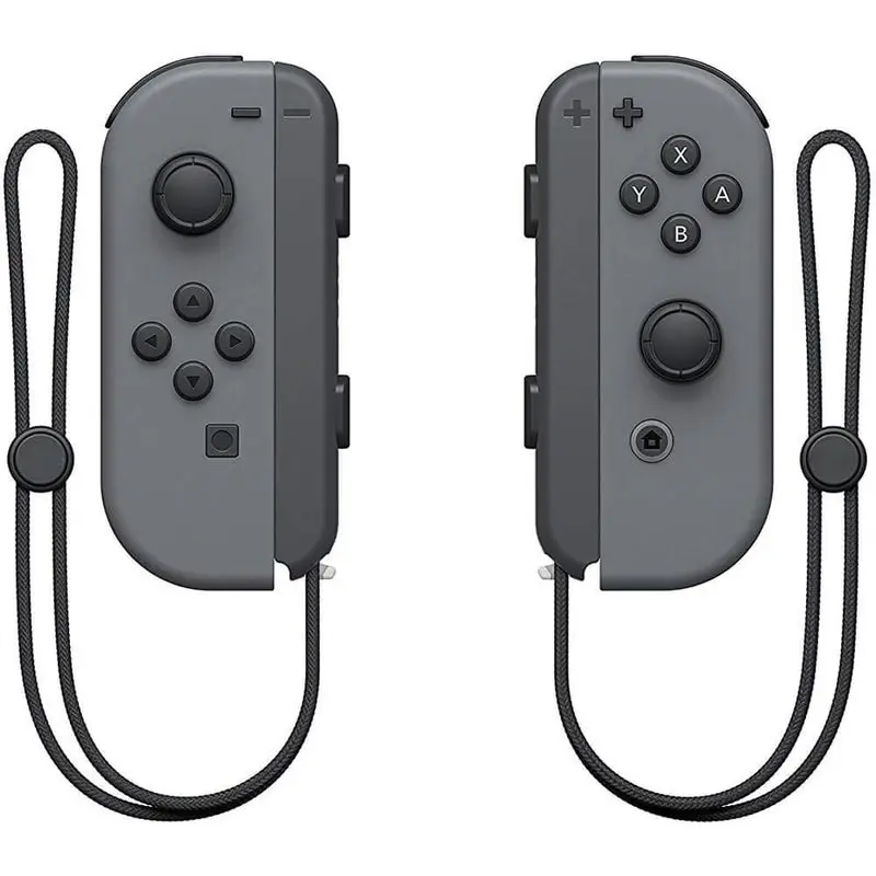 Wireless Joy Con Pair L+R Gray – Compatible with Nintendo Switch, No Drift