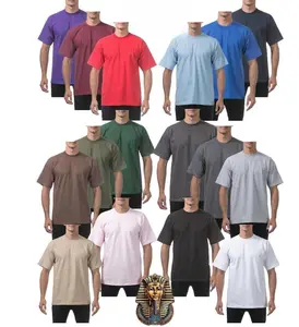 24Pack Pro Club Men's Heavyweight Short Sleeve T-Shirt Crewneck Cotton Top