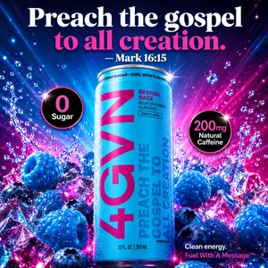 Revival Razz - Blue Raspberry 4GVN Energy Drink | Zero Sugar | 200mg Caffeine