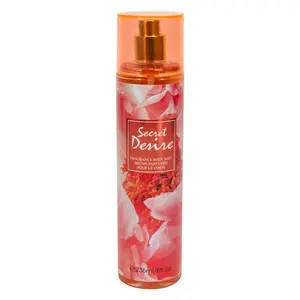 United Scents SECRET DESIRE Fragrance Body Mist 8 Fl Oz Floral Fruity Fusion Refreshing Ambiance Versatile Everyday Use