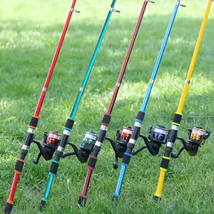 70.87-Inch Telescopic Spinning Rod and Reel Combo, 5.2:1 Gear Ratio, 3BB Bearings, 11lb Max Drag Complete Fishing Gear Set for Beginners, Freshwater Fishing,summervibes