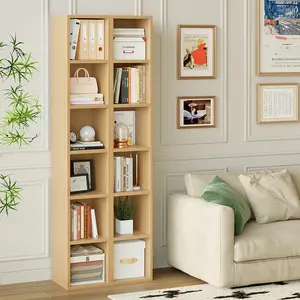 ALISENED 6-Cube Closet Storage Shelf Stand for Home Office Kids Room multicoloured storage cupboards & cabinets spacesaving book shelf Stylish Corner Bookcase Bookcase Bookshelf