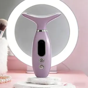 Home Facial and Neck Shaping Massage Device - USB Charging - Women's Face Toning and Firming Skincare Inoculation Beauty Tool - Skin Care Tool - Facial and Neck Massager - Shaping Massage Device