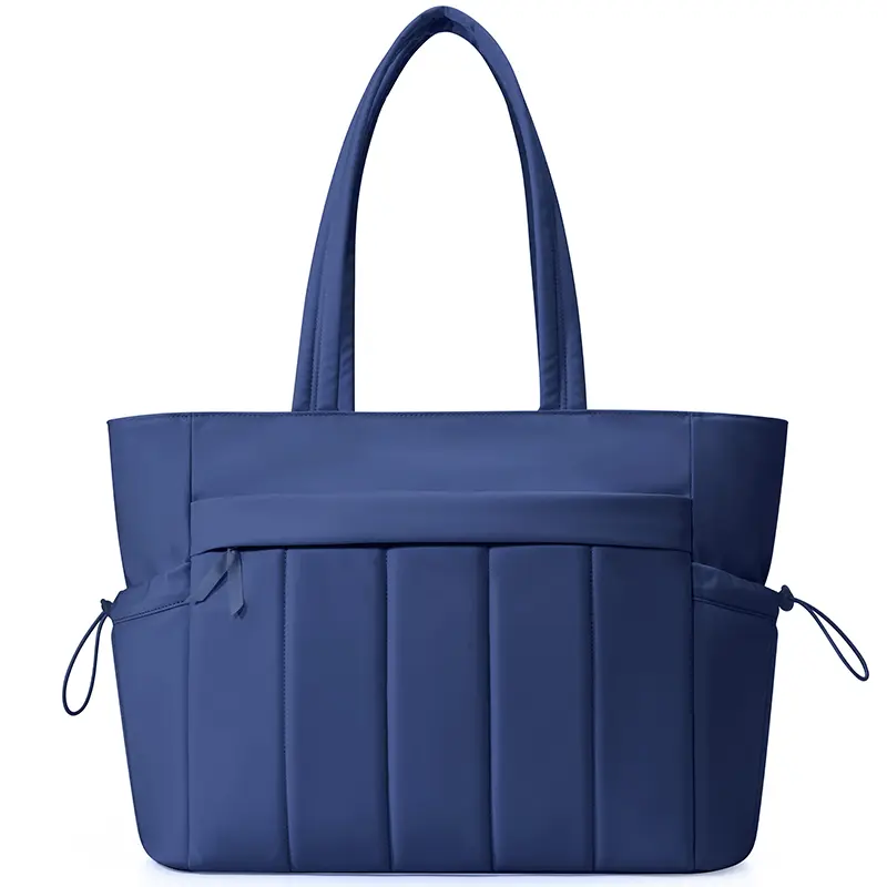 Women's Viral Puffer Quilted Tote Bag - Lightweight, Spacious, Multi-Compartment Casual Office Handbag for Daily Commuter, Travel, Summervibes