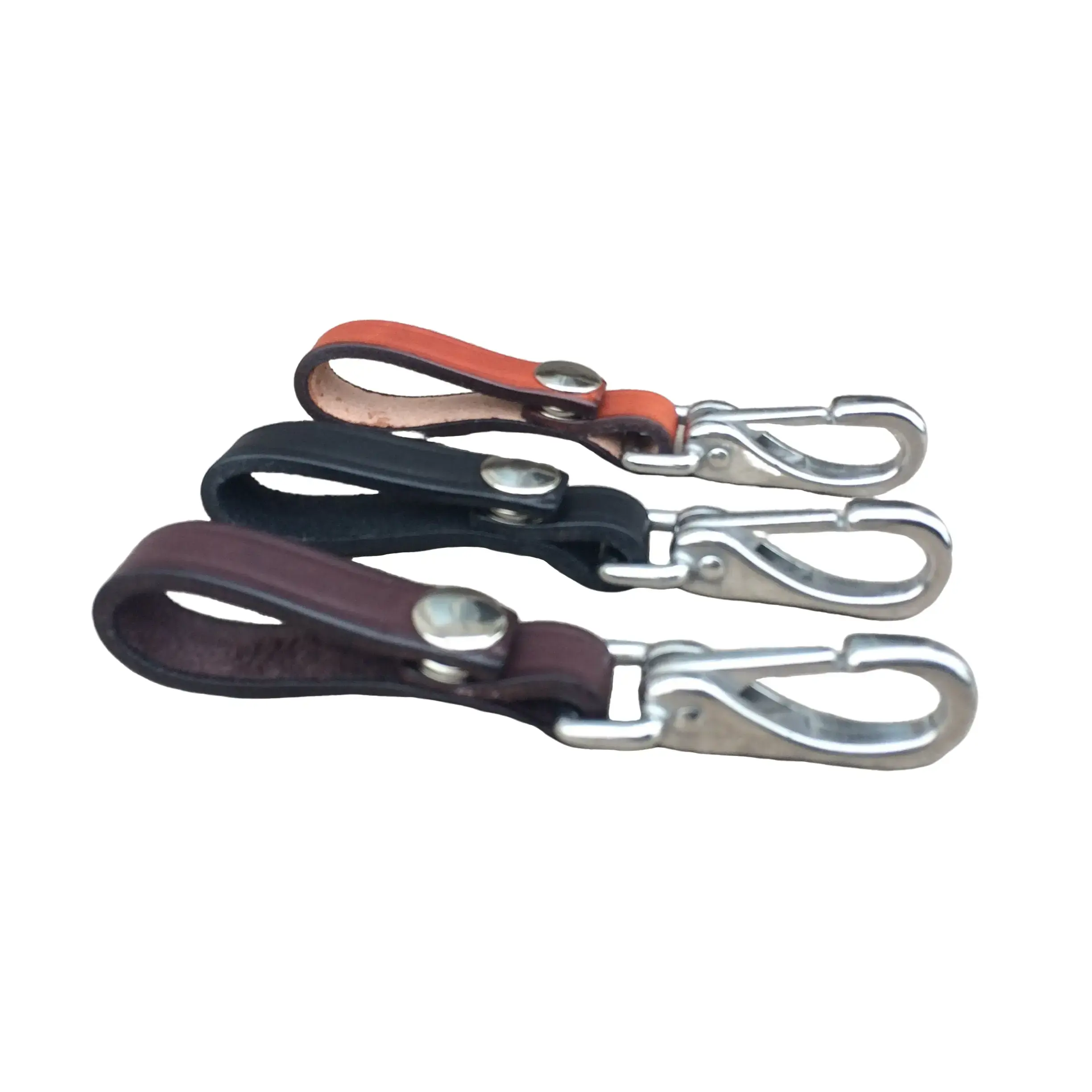Leather Key Holder | Leather Keychain Key Fob Lanyard | Gift for Him