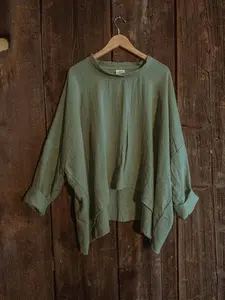 Boho Flowy Pullover Top