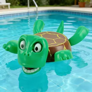Funny Squeaky Turtle Coaster Toy, Novelty Stress Relief Desktop Decor, Creative Home & Office Gift Idea