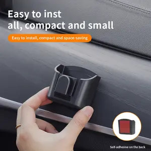 Car Key Storage Box | Self-Adhesive Auto Organizer | Waterproof Key Holder For Car Interior（Two pieces per pack）