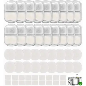 12 Sets Pet Water Fountain Filter Replacement Compatible with  7L/230oz Stainless Steel  Dispenser - Filtered  Water Bowl - Replacement Filters and Sponge