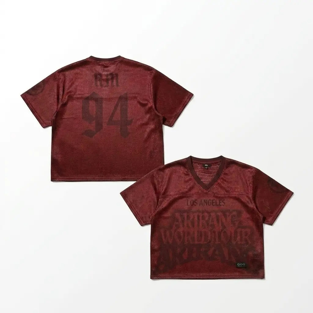 BTS ARIRANG World Tour 2026-2027 Football V-Neck Los Angeles Version Fanmade Unisex For Fan S-2XL