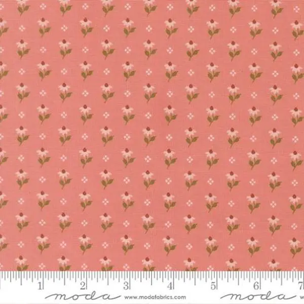Fabric Moda Rose Water Bumbling Posies Wild Honey by the Quarter Yard 5252-13