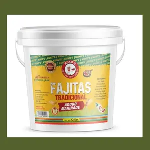 Kuko's M Food Fajita Adobo Marinade Concentrated Flavor Sauce Paste Restaurant Quality for Authentic Mexican Dishes 22 lbs Bulk Container - Dip