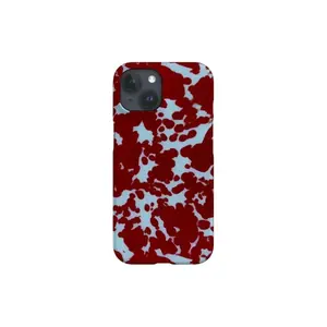 Red Tortoise Shell Print Phone Case |   Slim Shockproof Designer Animal Print (For iPhone, Samsung & Pixel)