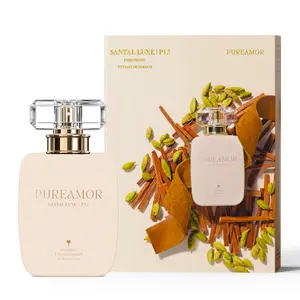 Santal Luxe P12 Pheromone Perfume for Women, 30ml / 1 oz Extrait de Parfum, Quiet Luxury Vibe, Old Money Aesthetic & Sophisticated Rich Wood