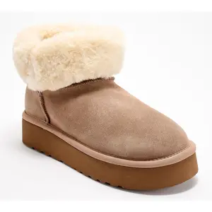 Lamo Water Resistant Suede Platform Boots - Margot
