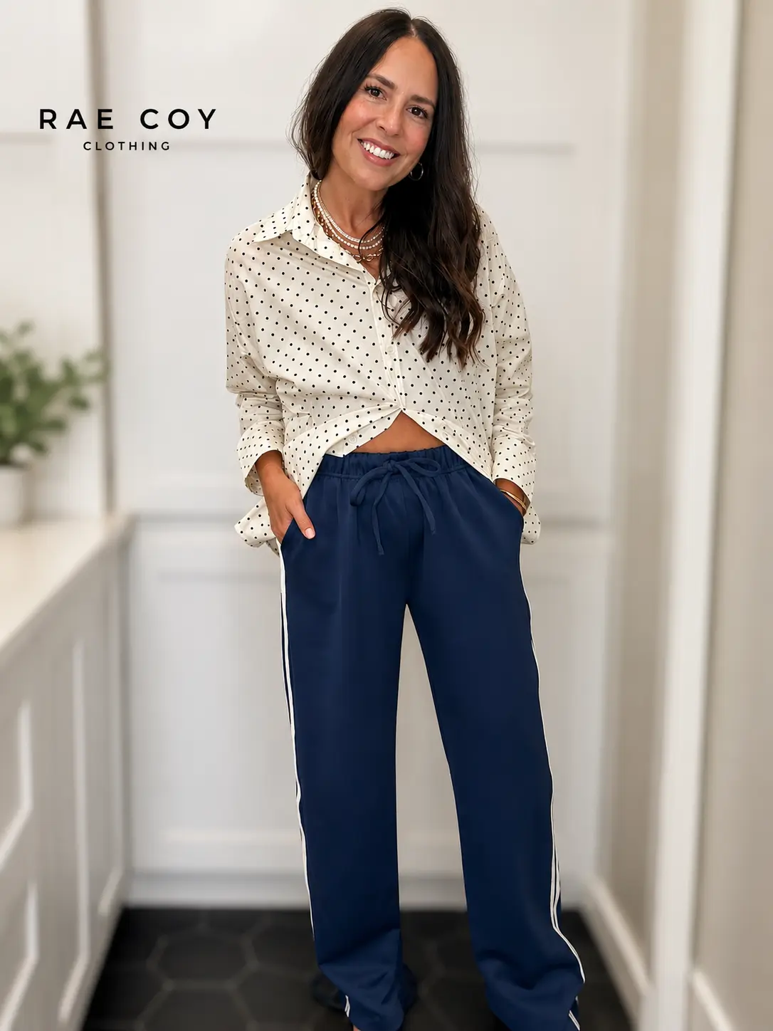 90s Track Days Pants - Blue