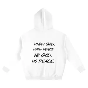 "BLESSED" BOX SWEATSHIRT - WHITE