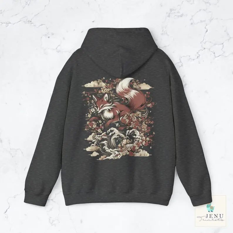 Mysterious Fox Hoodie – Super Cool Japanese Style