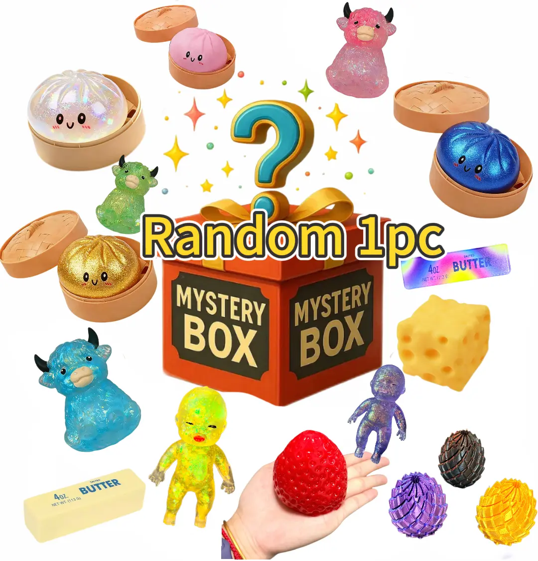 Mysterious Surprise Gift Box Random Box Life Gadget Blind Selection, Suitable For Birthday And Holiday Gift