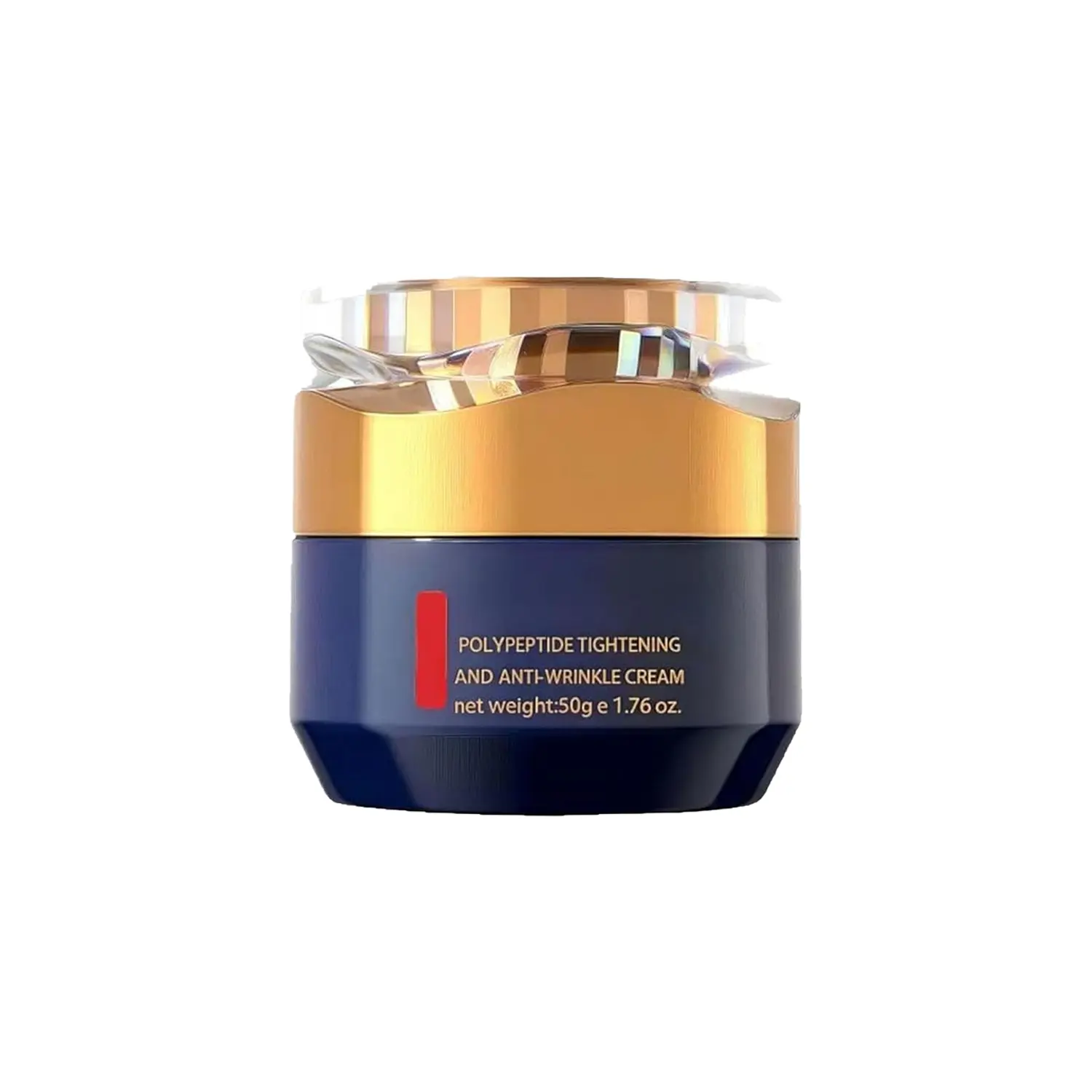Polypeptide Firming Face Cream for Men & Women, Peptide Multi-Action Moisturizer with Niacinamide, Korean Botanical Extracts for Skin Glow, Crema Para Arrugas for Wrinkle Reduction and Skin Tightening, 1.76 oz
