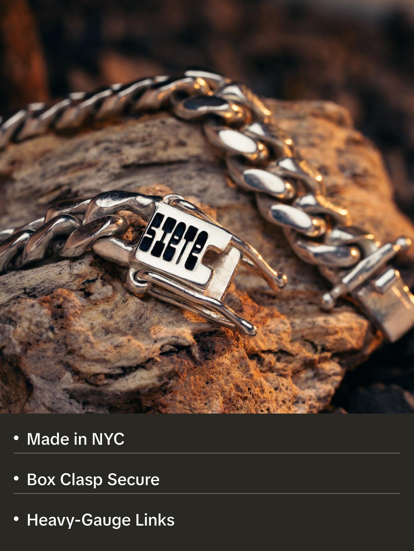 Cuban Link Chain – .925 Sterling Silver