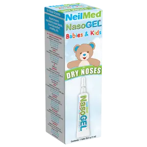 NeilMed NasoGel for Babies & Kids - Relief for Nasal Dryness, Moisturizing & Hydrating Gel with Sodium Hyaluronate & Aloe Vera - 1 oz Tube