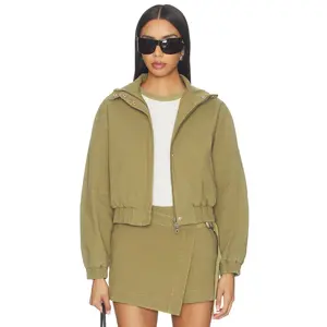 Hudson Jeans Sporty Jacket in Dried Herb