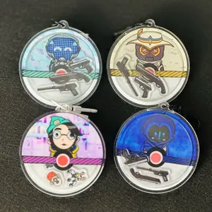 Valorant Ball Shaker Keychain