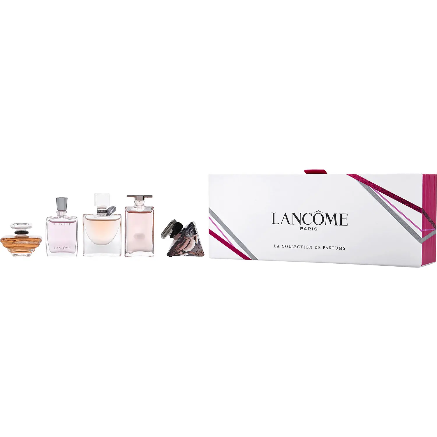 Lancome Variety Set-5 Piece Mini Variety With Tresor & Miracle & La Nuit Tresor & La Vie Est Belle & Idole And All Are Eau De Parfum Minis For Women
