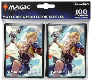 MTG Final Fantasy Tidus Sleeves