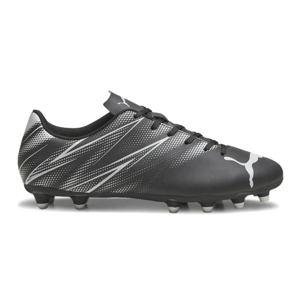 PUMA Mens Attacanto Soccer Cleats Cleated, Firm Ground - Black