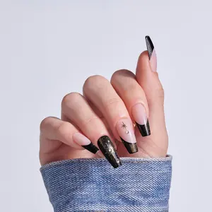 KISS LUXE Press On Glue Nails - Luna Ivy