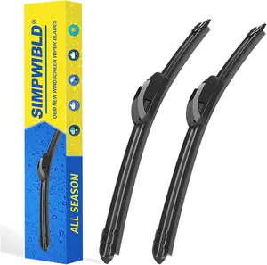 Factory Wiper Blades Replacement For  Dodge Durango/ Ford Explorer Original Equipment Windshield Wiper Blades Set "+" (Set of ) U/J HOOK