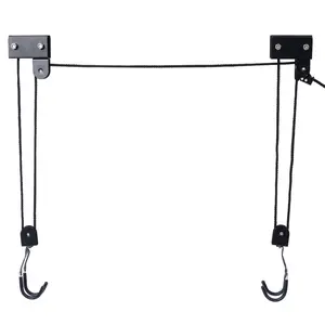 Kayak Hoist Quality Garage Storage Canoe Lift with 125 lb Capacity Even Works as Ladder Lift