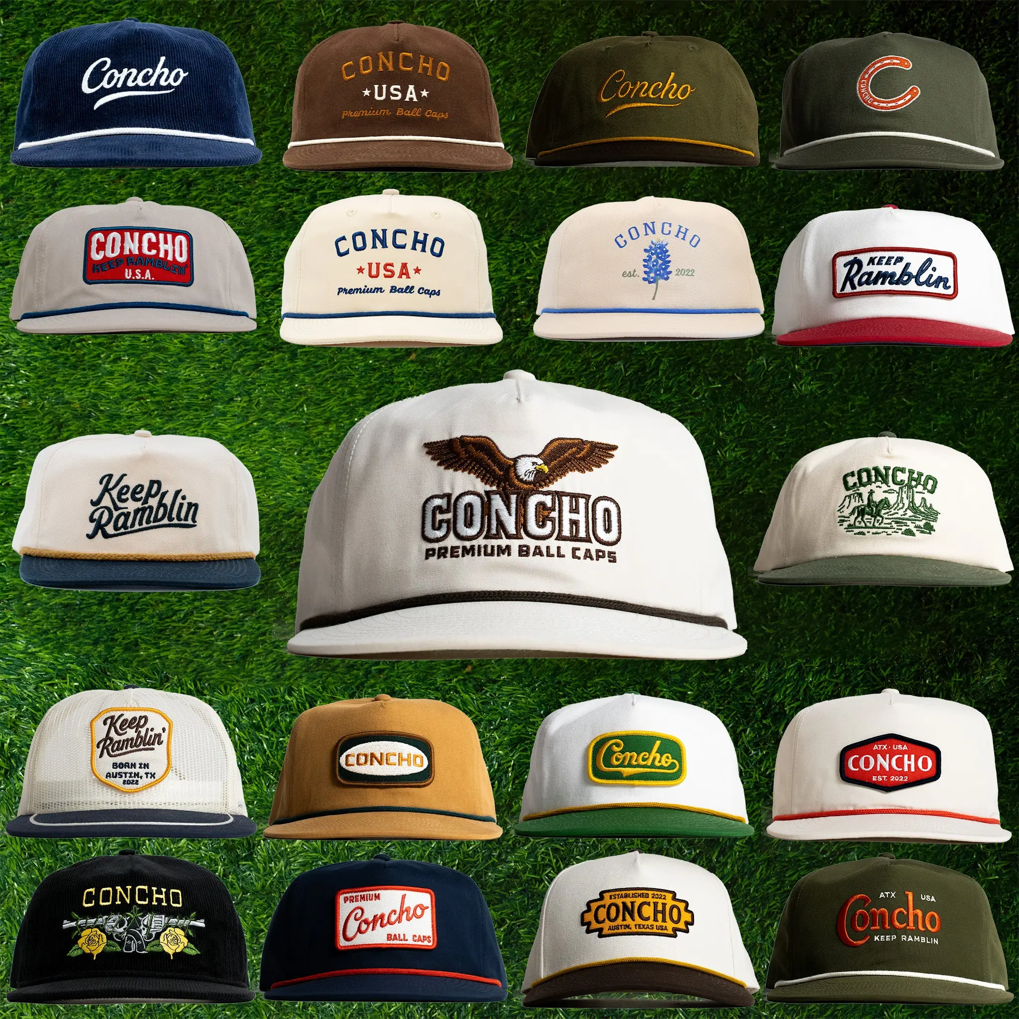 The Concho Collection - Original Rope Hats