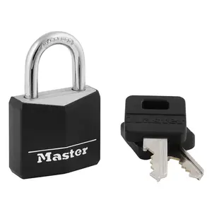 New Durable Lock with Key, 1-3/16 in Wide – Reliable Security for Every Need Master Lock