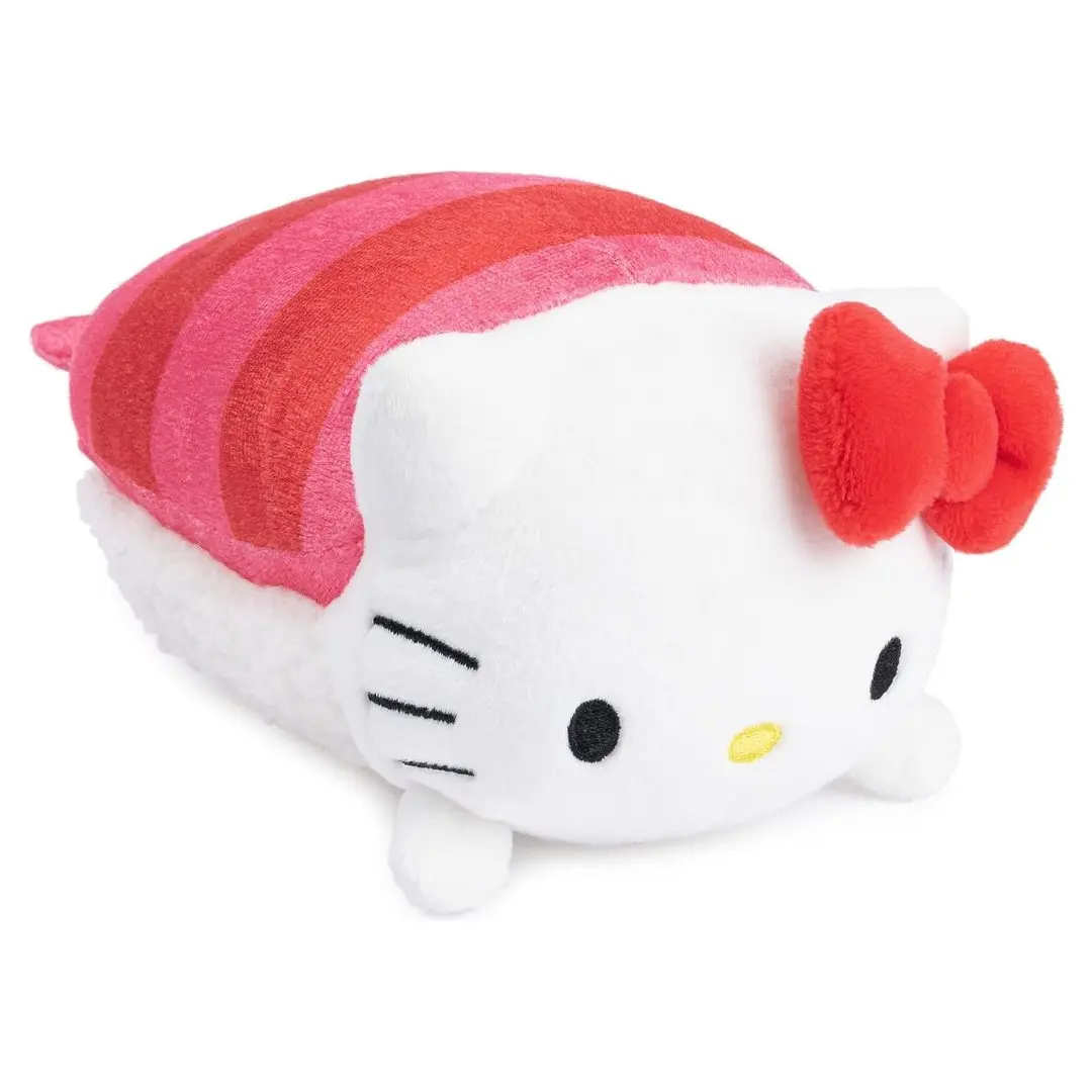 GUND Sanrio Hello Kitty Cuddly Sashimi 6-in Kawaii Aesthetic Cartoon Character Plush Toy, Kids Favorites Collectible Stuffed Animal for Play & Collection