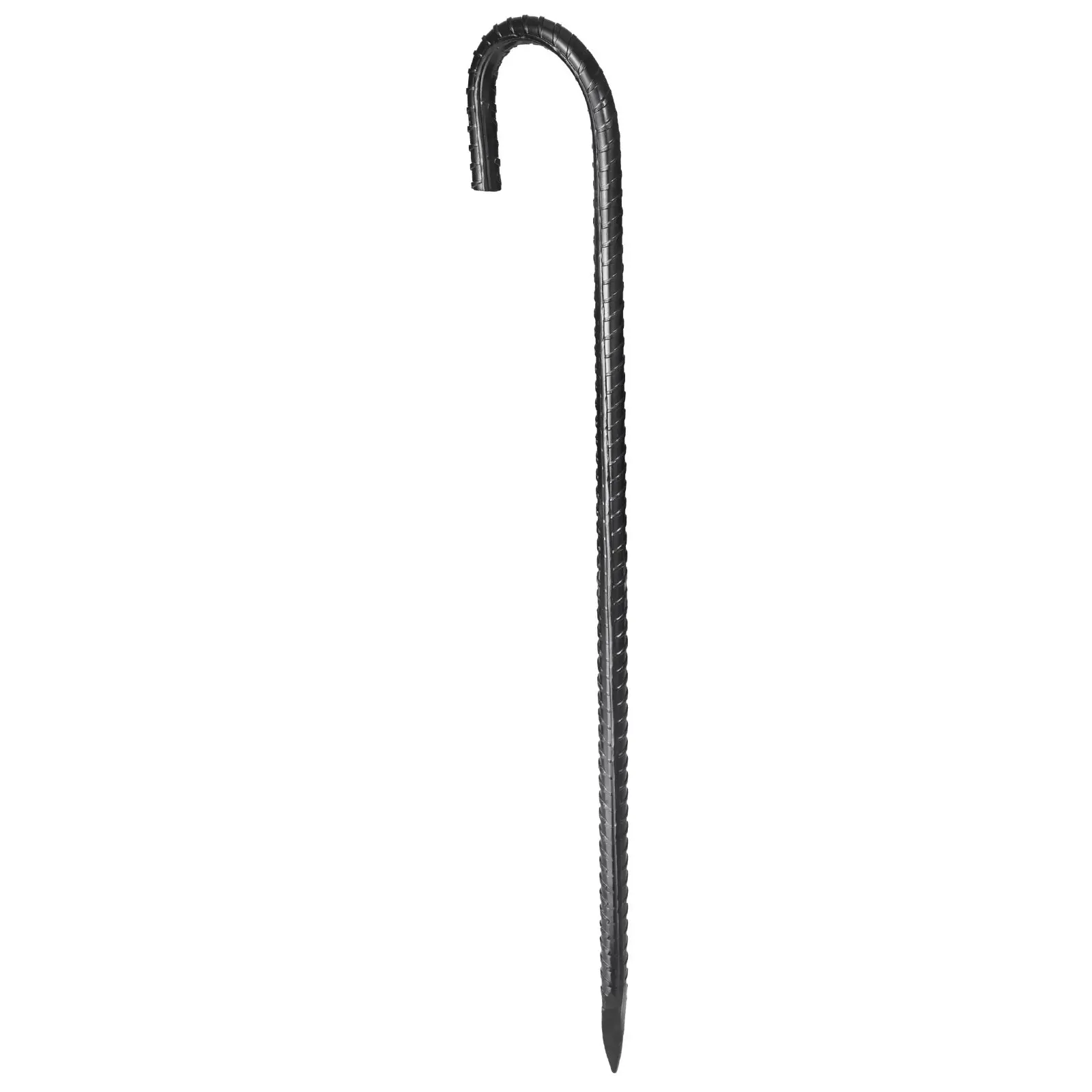 【DealsForYouDays】VEVOR Heavy Duty Galvanized Steel Rebar Stakes (16-Pack), 16-Inch 0.4-In Diam J Hook Ground Anchors with Chisel Point End, Resists Corrosion Double Rust Protection, for Outdoor Gardening Support, Fence, Fathers Day Gift