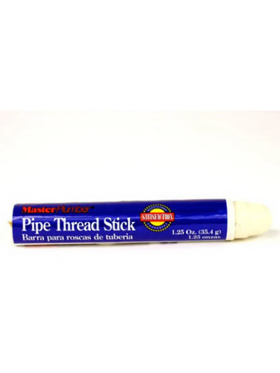 1.25oz Master Plumber Pipe Thread Compound Stick, Plumbing Adhesive & Sealer for Pipe Thread Sealing