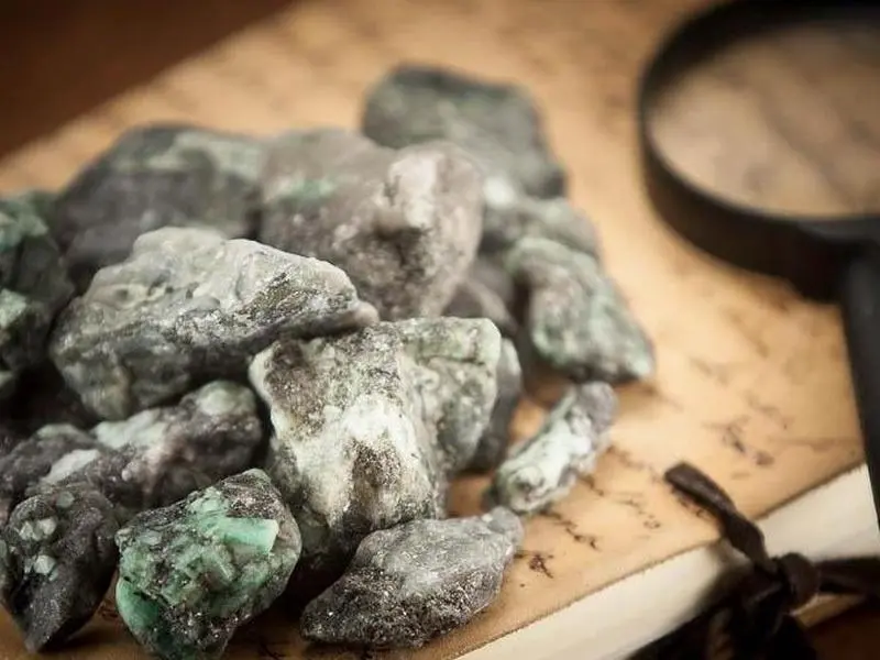 Emerald Untumbled 1 lb