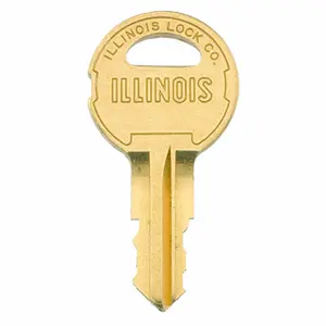 Illinois Lock J384 Office Furniture Replacement Key