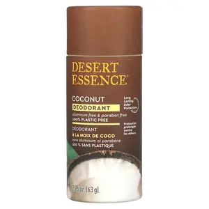 Desert Essence Deodorant, Coconut , 2.25 oz (63 g)