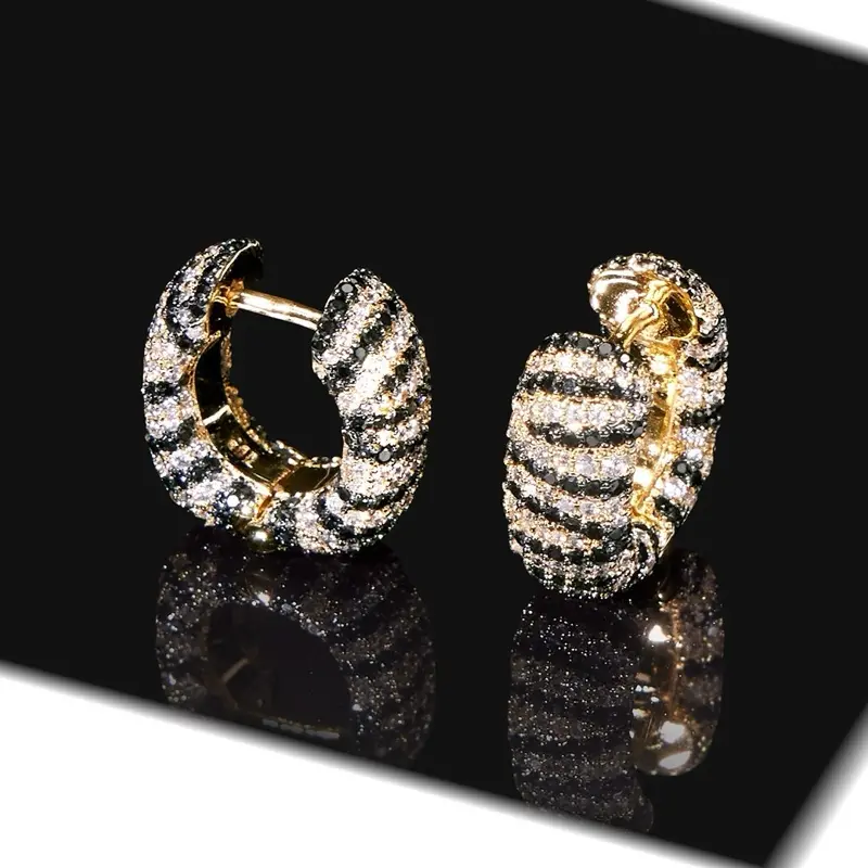 BP Untamed Animal Theme Black Onyx and Sandstone Earrings, Elegant Jewelry, Chance To Reveal Diamonds, Blend Of Metals, Diamond Reveal, Crafted, Rose Gold, Collectibles, Unicorns