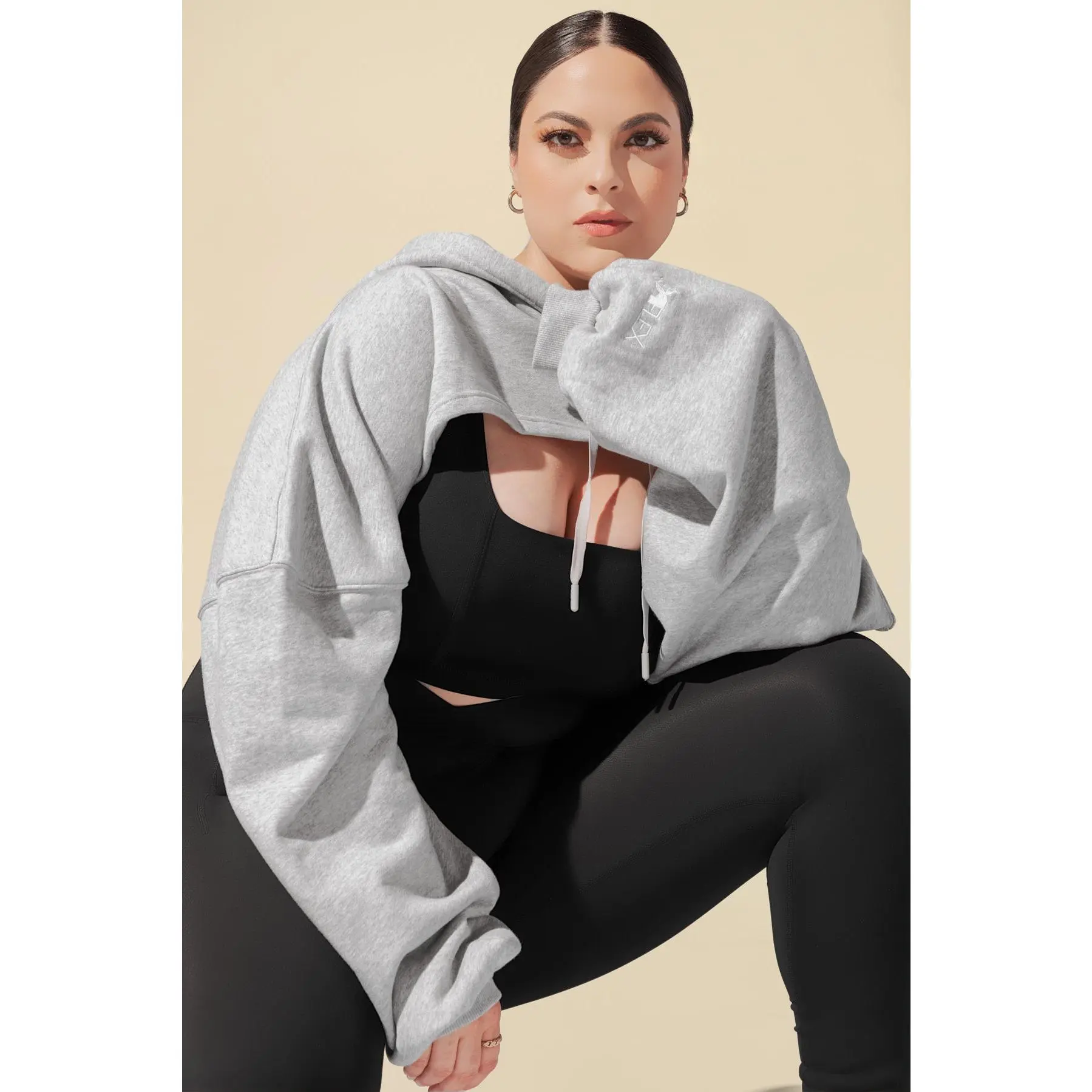 Cloud Shruggie - Heather Grey
