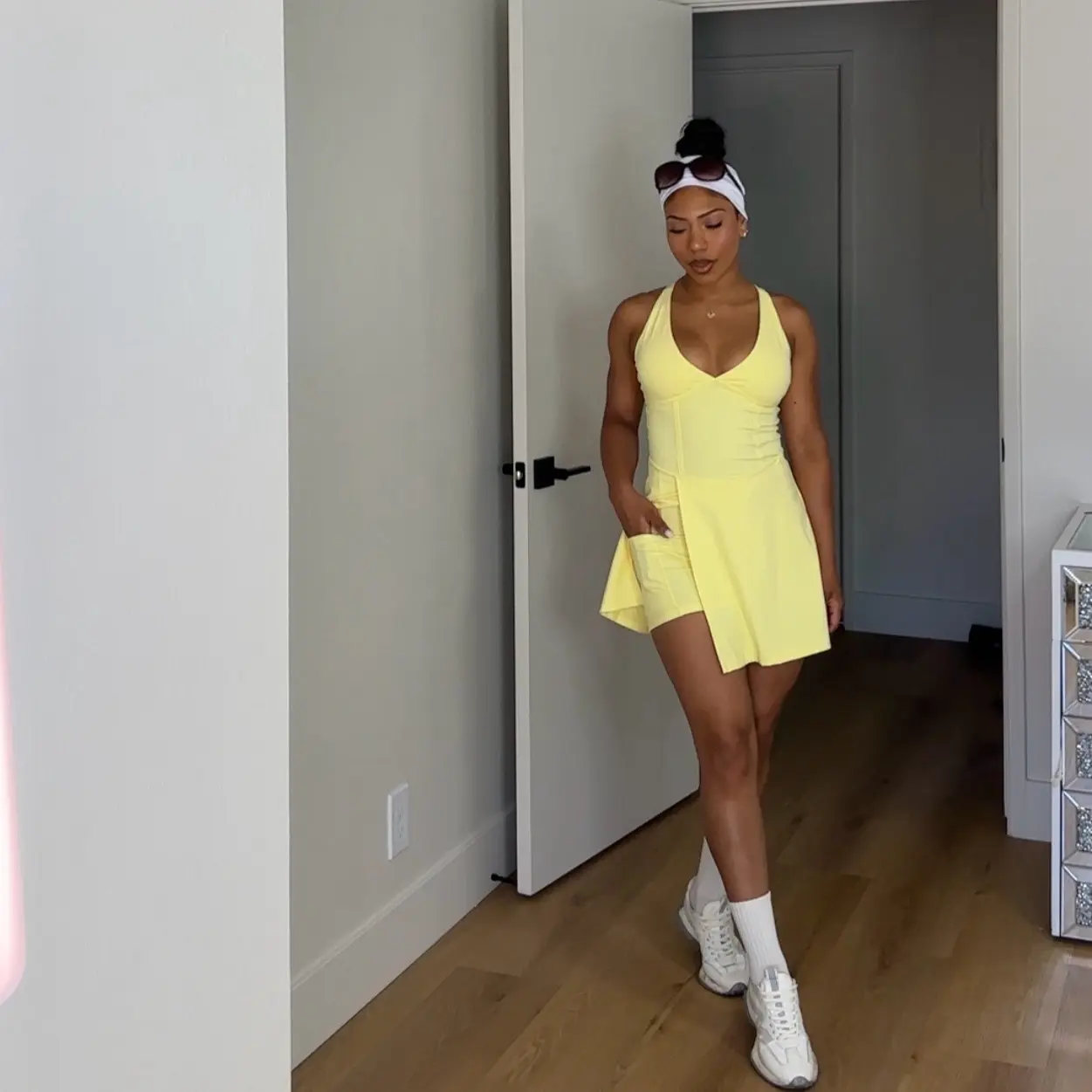Yellow Sporty Dress