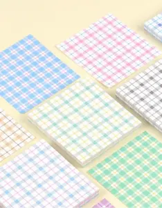 Palette Plaid Memo Pad